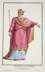 Alfred le Grand (849-99) de 